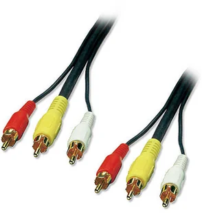 Lindy 35546 Kabel Premium AV 3x RCA 3x RCA composite + audio) 20m LY-35546 - Kable - miniaturka - grafika 2