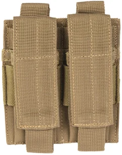 Mil-Tec Ładownica na 2 magazynki pistoletowe - coyote (13495505) 13495505 - Odzież taktyczna i umundurowanie Mil-Tec Ładownica na 2 magazynki pistoletowe - coyote (13495505) 13495505 - Odzież taktyczna i umundurowanie - miniaturka - grafika 1