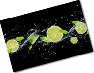 Deski do krojenia - Tulup Deska do krojenia Tulup Płyta szklana na kuchenkę Abstrakcja fale 80x52-76641180 tw2-ean-ko-80x52-f-51416948 - miniaturka - grafika 1