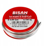 Akcesoria do lutowania - Spoiwo Lutownicze Cyna Z Topnikiem 3mm 100g 1szt - miniaturka - grafika 1