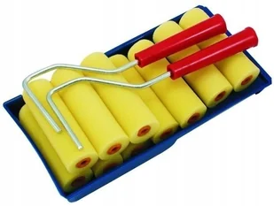 Zestaw Wałków Malarskich 10 sztuk + kuweta - Pędzle i wałki - miniaturka - grafika 2