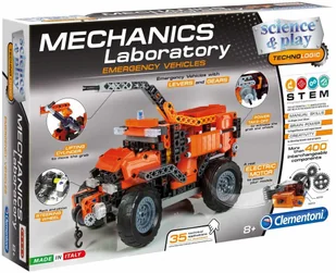 Clementoni Zestaw klocków Science & Play Mechanics Laboratory, 66827 Van der Meulen - Klocki - miniaturka - grafika 2