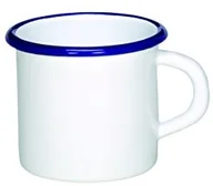 Kubki - Krüger Karl  18/B kubek kubek ""husum"" 8 cm, stal nierdzewna, Biały z niebieską krawędzią, 8 X 8, 5 cm 18/B - miniaturka - grafika 1