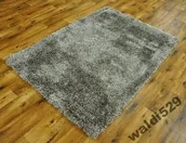 Dywany - DYWAN SHAGGY MONACO 160x230cm SILVER POLIESTER - miniaturka - grafika 1