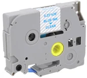 Etykiety do drukarek - Brother Zamiennik taśmy TZE-113 6mm przeźroczysta/niebieski - miniaturka - grafika 1