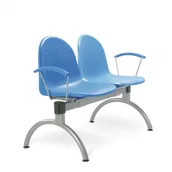 Meble do szkół i przedszkoli - Nowy Styl Ławka szkolna korytarzowa "AMIGO" 2 osobowa - miniaturka - grafika 1