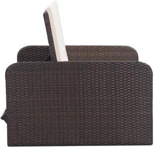 2-cz. brązowy komplet rattanowy do ogrodu x S3-B41 - Meble ogrodowe - miniaturka - grafika 6