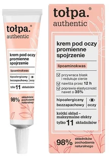 Tołpa Tołpa authentic krem pod oczy promienne spojrzenie 10 ml - Kosmetyki pod oczy - miniaturka - grafika 2