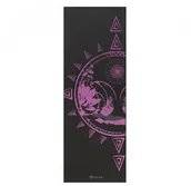 Maty do jogi - Gaiam MATA DO JOGI DWUSTRONNA "BE FREE" 6 MM 62031 1BA-4107 - miniaturka - grafika 1