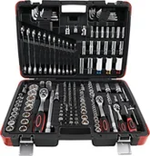 Zestawy narzędziowe - Kraftmann 15217 zestaw kluczy nasadowych | napęd 6,3 MM (1/4"")/10 MM (3/8"")/12,5 MM (1/2"") | 176-częściowy - miniaturka - grafika 1