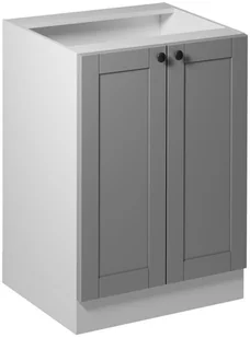 Szafka kuchenna stojąca Jena 60 cm kolor szary - Szafki kuchenne - miniaturka - grafika 2