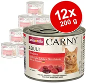 Mokra karma dla kotów - Animonda Carny Adult, 6 x 200 g - Koktajl Wielomięsny - miniaturka - grafika 1