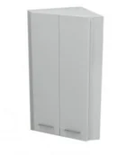Szafki łazienkowe - Aqualine ZOJA/KERAMIA FRESH szafka narożna 35x76x35cm, biała 50331 - miniaturka - grafika 1