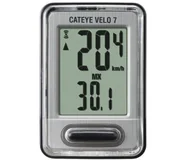 Liczniki rowerowe - CATEYE Licznik Velo 7 CC-VL520 czarny - miniaturka - grafika 1