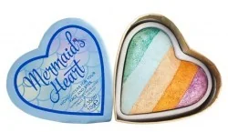 Makeup Revolution I Heart Makeup Mermaids Heart Highlighter 10 g Rozświetlacz do twaczy Makeup Revolution OD 24,99zł - Pozostałe kosmetyki - miniaturka - grafika 3