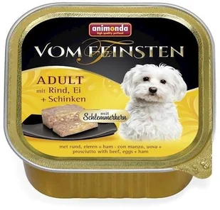 Animonda Dog Vom Feinsten Adult Wołowina Jaja Szynka 22x150g AAP 82667 - Mokra karma dla psów - miniaturka - grafika 2