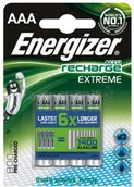 Ładowarki i akumulatory - Energizer Extreme AAA 800 mAh 4szt AAA/HR03 - miniaturka - grafika 1