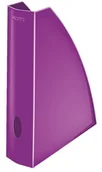 Pojemniki biurowe - Leitz Pojemnik na dokumenty WOW Fioletowy - miniaturka - grafika 1