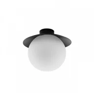 Lampy sufitowe - UMMO Plafon pojedynczy w minimalistycznym stylu Kuul C KLC12000 oprawa sufitowa czarno-biała UMMO KLC12000 - miniaturka - grafika 1
