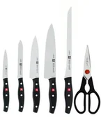 Nożyce kuchenne - Zwilling Twin Pollux ZWILLING Pollux bliźnięta  zestaw 5 nożyce do domestiques nóż uniwersalny, kolor czarny 30752-006 - miniaturka - grafika 1