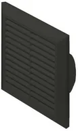 Kratki wentylacyjne - Awenta Kratka osłona wentylacyjna 11x14 TUWS.czarna T48CZ - miniaturka - grafika 1