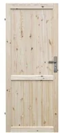 Drzwi wewnętrzne - Radex Drzwi pełne Eko 80 lewe sosna surowa - miniaturka - grafika 1