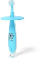 Szczoteczki do zębów dla dzieci - BabyOno BabyOno Szczoteczka do zębów z przyssawką 6ms+ niebieska 1 szt. NN-ABO-CEC1-001 - miniaturka - grafika 1