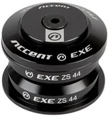 Akcesoria rowerowe - ACCENT Stery 1 1/8" ahead pół-zintegrowane HSI-EXE łoż. maszynowe ZS44/ZS44, czerwone - miniaturka - grafika 1