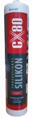 Silikony - CX-80 Cx80 Silikon professional wysokotemperaturowy czerwony 310ml CX8028 - miniaturka - grafika 1