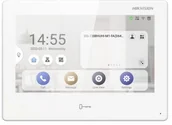 Wideodomofony - HIKVISION Stacja wewnętrzna IP 7" DS-KH9310-WTE1 Hikvision DS-KH9310-WTE1 - miniaturka - grafika 1
