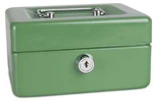 Donau Kasetka na pieniądze , mała, 152x80x115mm, zielona 5231001PL-06 - Sejfy i kasy pancerne - miniaturka - grafika 2