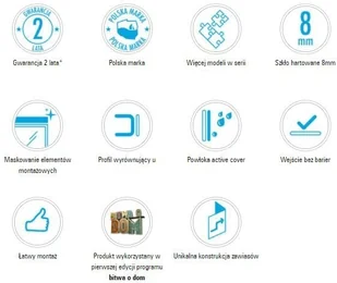 Deante Abelia KTA 031P - Kabiny prysznicowe - miniaturka - grafika 6