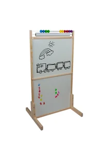 Tablica dwustronna z liczydłem 1Y36GG 1Y36GG SAM  1 - Tablice dla dzieci - miniaturka - grafika 2