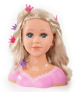 Bayer Głowa lalki do stylizacji Super Model Charlene, 27 cm, 90088AA Brandunit BV - Zabawy w naśladowanie dorosłych - miniaturka - grafika 7