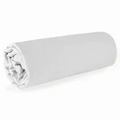 Prześcieradła - Eurofirany Prześcieradło satynowe białe 180x210 - bez gumki 100% bawełna ef-prze-sat-b-180x210 - miniaturka - grafika 1