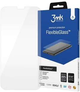 3MK Szkło ochronne hartowane Flexible Glass 7H do iPhone 12 Mini 5.4 8678X10 - Szkła hartowane na telefon - miniaturka - grafika 3