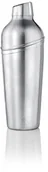 Shakery barmańskie - Leopold Vienna lv233013 Cocktail shaker 3-częściowy, 700 ML, stal nierdzewna, w kolorze srebrnym, 8.6 x 8.6 x 23.8 cm LV233013 - miniaturka - grafika 1
