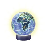 Puzzle - Ravensburger 3d puzzle 11844 ziemi w nocy wzornictwo, nocna lampka dziecięca - miniaturka - grafika 1