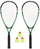 Badminton - Nils Zestaw do gry w speedmintona NRS001 Nils zielony 14-20-304 - miniaturka - grafika 1