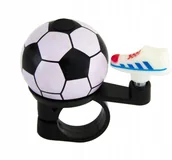 Dzwonki do roweru - Dzwonek Rowerowy Mini Aluminiowy Głośny Czarny - miniaturka - grafika 1