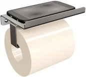 Stojaki i wieszaki na papier toaletowy - ANDEX Wieszak na papier toaletowy  z półką 331/SG - miniaturka - grafika 1