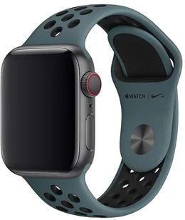 Apple Pasek Sportowy Nike 40mm S/M & M/L turkusowy MTMU2ZM/A - Akcesoria do pulsometrów i zegarków sportowych - miniaturka - grafika 2