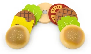 VIGA 51602 Zestaw Hamburger i Cola 2462 - Zabawki AGD - miniaturka - grafika 2