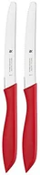 Noże kuchenne - WMF 1896475100 Nóż Vesper 2-częściowy, tworzywo sztuczne, czerwony, 20 x 20 x 30 cm, 2 jednostek 1896475100 - miniaturka - grafika 1