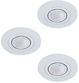 Oprawy, klosze i abażury - Eglo 98639 - ZESTAW 3xLED Oprawa wpuszczana AREITIO 3xGU10/5W/230V - miniaturka - grafika 1