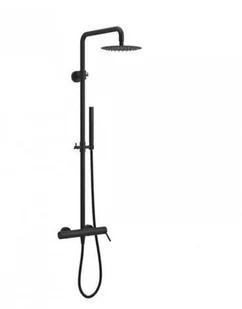 Actima Zestaw natryskowy podtynkowy PI czarny AREX.1281BL - Zestawy prysznicowe - miniaturka - grafika 4