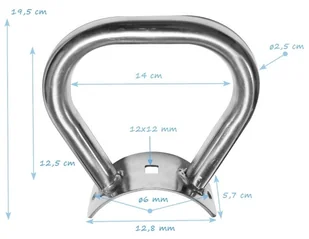 Just Fun Uchwyt do równoważni do belki okrągłej - Place zabaw - miniaturka - grafika 2