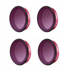 PGYTECH Zestaw 4 filtrów Nd-pl Dji Osmo Action - Akcesoria do kamer sportowych - miniaturka - grafika 2