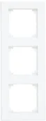 Wyłączniki światła i elektryczne - Merten 486319 m-Plan ramek, 3-krotnie, biel polarna 1325489 - miniaturka - grafika 1