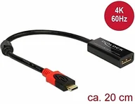 Adaptery i przejściówki - Delock DisplayPort Adapter do monitora USB Type-C 4K 60 Hz 63928 - miniaturka - grafika 1
